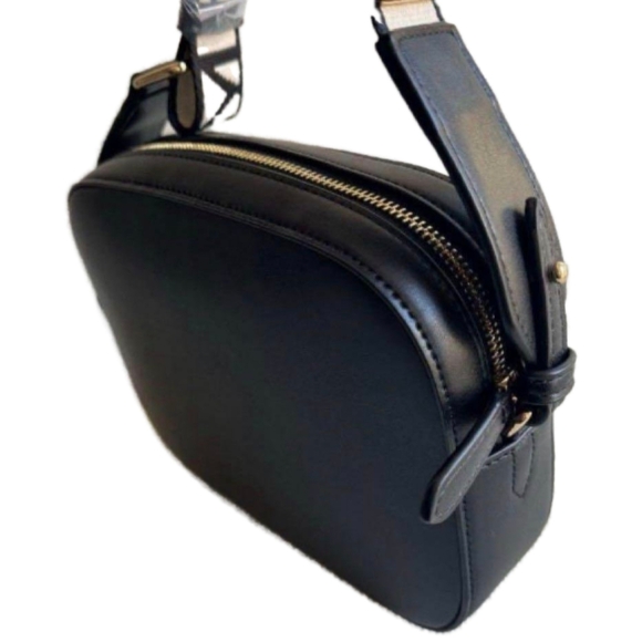 Stella McCartney Perforated Logo Sustainable Camera Crossbody Bag - Picture 4 of 6